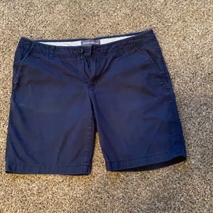 Eddie Bauer navy shorts size 10
